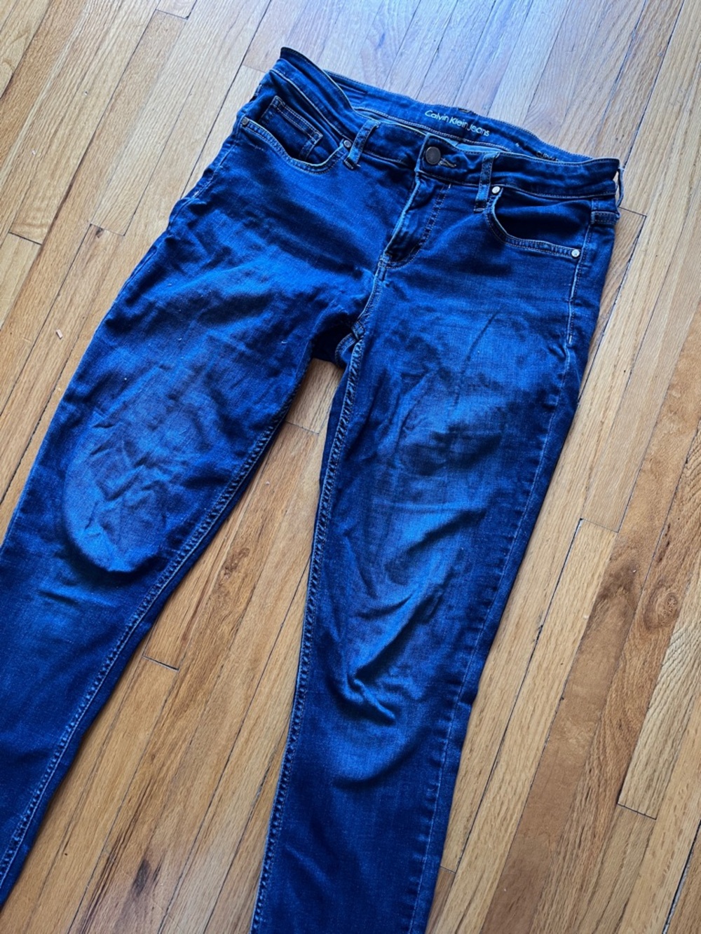 Calvin Klein Navy Skinny Jeans